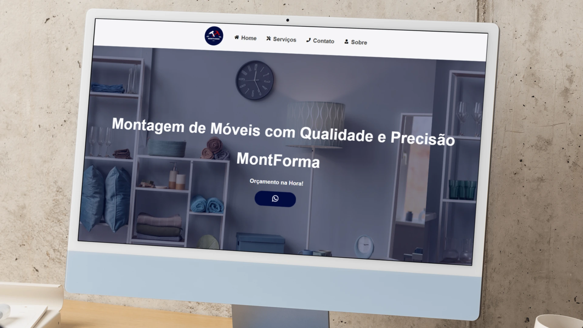 Criacao de Site MontForma